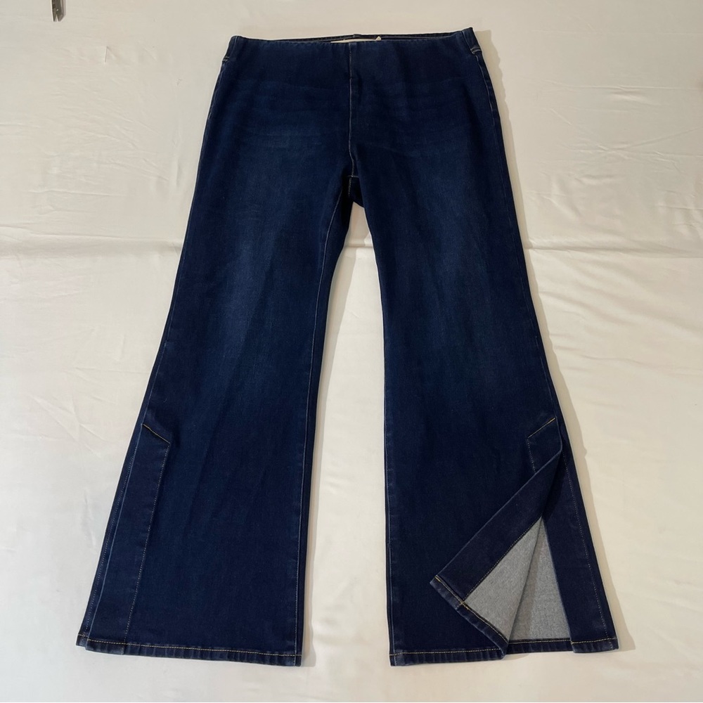 SOFT SURROUNDINGS WOMENS JEANS , SIZE 31-32.5 (pl) VERY GOOD PREOWNED CO…